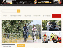 Tablet Screenshot of fietsenraf.be